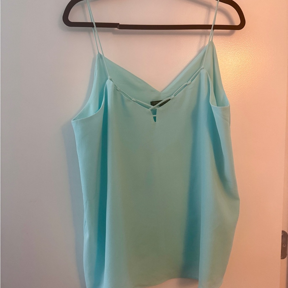 Banana Republic Mint Spaghetti Strap Top